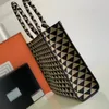 Trójkąt mody Haft Designer TOTE Bag Symbole Luxurys torebka na ramię 3 Rozsiany damski Man Travel Torka Pasek Crossbody Pochette nawet torby sklepowe