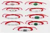 Drop 6pcs Chinees Oriental Greenwhite Stone Feng Shui Stone Lucky Money Coin Kralen Red String Ethnic Bracelet Classic Ban9337446