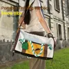 حاملة Canvased Canvas Travel Pet Bag Cat Flower Carriers أكياس قابلة للطي قابلة للطي صغيرة الكتف في الهواء الطلق كيس القطط القابلة للطي تحمل القطط