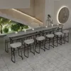 Nordic Kitchen Party Bar Projekt stolik Minimalistyczny stół o wysokim blat