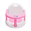 Badmattor Baby Foldbar Seat For Tub Sit Up Anti-Tipping Bathtub Safety Shower Chair Sits With Sug Cups