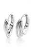 Stud Sterling Silver Round Três Camadas Brincos S925 Moda Dold Color Jewerly For Women GiftStud Odet226852975