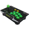 Joysticks racj500s 10 düğme arcade joystick usb kablolu akrilik sanat paneli PC Sega Astro City Mini