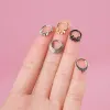 1PC Surgical Steel Septum Clicker Nose Piercing Jewelry Spider Bat Snake Star Design Rook Tragus Daith Cartilage Helix Earring