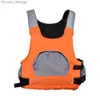 Life Vest Buoy Portable kayak surfing adult life jacket Fishing front pocket Water sports Swimming motorboat Large life jacketQ240412