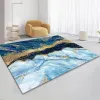 Abstract Marble Carpet para sala de estar Decoração de casa Sofá Table Grande tapetes de área anti-deslizamento Varanda da varanda FloormaMat Catinho de quarto