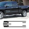 2014-2018 für Chevy Silverado Shadow Vinyl untere Seitenstreifen Dekalgrafikstreifen Streifen Tippup Seitenstreifen Aufkleber