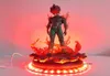 Guy Statue LED Base LED Base PVC Action Figure Anime Shippuden Modello di figurina Guy LED Eyes Toy Y2004212149668