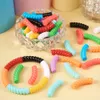 100Pcs Colorful Acrylic Twist Tube Beads Curved Tube Bead for Women Bracelet Necklace Diy Jewelry Making Accessories 33x12x8.5mm