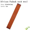 Kablar 620*90*28mm African Padauk Guitar Neck Högkvalitativ trä Elektrisk gitarrhals DIY Handgjorda gitarrtillbehör