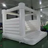 4,5x4,5 m (15x15ft) attività all'aperto in PVC complete e giochi gonfiabili bouncer bianchi rimbalzo di rimbalzo saltare castello
