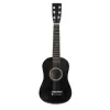 Câbles 23inch guitare mini guitare basswood kid's musical jouet acoustique à cordes à cordes avec la pratique des enfants petite guitare basswood