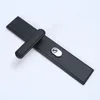 Universal Security Black Door Handle 330mm Thickened Lock Panel Door Lock Plate Household Hardware