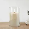 Candle Holders Glass For Home Decor Modern Wedding Centerpieces Table Decoration Stand Candlestick Holder