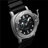 Diseñador Wallwatch Luxury Wallwatch Luxury Watchmens Watchmens Watchswiss Series STEALTH SERVE MISMA MECHO MISMA MISPA 47 mm Black L