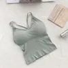 Bras 2024 Women Cotton Lingerie Push Up Bra Sexy V pescoço Tubo top Brassreie macia com peito Moda de moda de cor sólida fêmea feminina