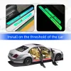 Seametal 4 stcs Luminous autodeur dorpel tape trunk drempel bescherm strip voor auto waterdichte stickers stickers auto -accessoires