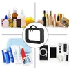 Cosmetic Bags -2X Travel Clear Makeup Bag Organizer Transparent Pvc Beautician Beauty Toiletry Make Up Pouch Wash