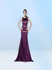 Mãe elegante dos vestidos de noiva com jaqueta lantejoulas de casamento vestidos de convidado de casamento 2020 Comprimento do tornozelo Mother039s dres5031946