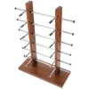 Plaques décoratives Vintage Sunglass Rack Pairs Afficher le support de support Germes Organisateur