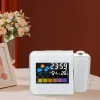 LED Digital Alarm Clock Electronic Alarm Clocks Projector Ceiling Clock with Time Temperature Display Backlight Snooze Clock