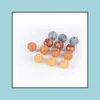 Andere 9 -mm -Schirme Perlen Lebensmittelqualität Zahnen Pflege kauen rund losen Farbton DIY Halskette Teether Schmuck Sensory Tropfen Dhgarden Dhiip