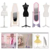 Mini House Accessories Jupe Mannequin Modèle de vêtements Affichage Support de support