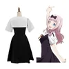 Anime Costumes Anime Shinomiya Kaguya Cosplay Costume Kaguya-Sama Love Is War Fujiwara Chika Wigs Anime Womans Dresses Halloween Costume 240411