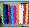 Autres fournitures de fête d'événement Festive Home Garden Drop Livrot 2021 Turquie Grande Chandelle Marabou Feather Boa Mariage de mariage Boas6649512