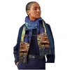 Womens Cape 0C0030 Oil Painting Style Home Clothing Scarves Imitation Cashmere Warm Shawl Tassels Versatile Digital Printing Customi Dhpwe