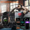 Watches MELANDA 1.83" Bluetooth Call Voice Assistant Smart Watch Men Sport Fitness Tracker Weather IP68 Waterproof Male Smartwatch MK67