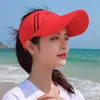 Ball Caps Women Hats Summer Protection Hat Hat Sunlen Baseball Cap Baseball Sport Outdoor Leisure Sun Shade