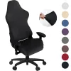 Lz bureaustoel omvat stretchwasbare computerstoel stoel slipcovers voor fauteuil zwenkstoel, gaming stoel computer baas stoel