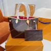 Sacs de soirée 2024 Sac à provisions de luxe de créateur 2pcs Signe pour femmes avec du cuir de portefeuille Nouveau sac à main de luxe pour femmes Asa