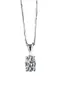 White 6mm8mm Lab Diamond Solitaire Pendants Necklace 925 Sterling Silver Choker Statement Necklaces Women Fashion Jewelry XN1175315636