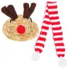 Köpek Giyim Kertenkesi Şapka Sürüngen Eşarp Dekoratif Fogger Noel Rol Oyun Kıyafetleri Hayvan