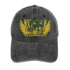 Berets Raging Brachydios - Crest (Iceborne) Cowboy Hat Military Tactical Cap Snapback Fishing Fish Farty Girl's Hats's Men's