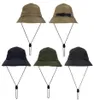 Eimerhut faltbare Fischermützen Unisex Outdoor Sunhat Wanderwanderung Klettern Jagd Strand angeln verstellbare Männer Zeichnen Stringkappe 22066597277