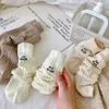 Socken Strumpfhosen gepaarte Socken, verdickte Kinder mit mittlerer Länge Herbst Winterumbekleidung, Stapel hoher Röhre, 2023 Modell