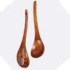 Spoons Korean Style Mixing Stirring Non-Stick Cooking Supplies Natural Wood Kitchen Utensil Teaspoon Scoop Soup Spoon