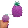 Bath Toys Ananas Vent Ball Funny Trp Squel Squeeze Balon Ballon Axiété Soulage