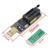 CH341A / CH341B 24 25 Serie EEPROM Flash BIOS USB -Programmiermodul SOIC8 SOP8 Testclip für EEPROM 93CXX / 25CXX / 24CXX DIY Kit