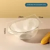 Plastikowy filtr ryżowy przezroczysty spust kuchenny koszyk ryżowy filtr filtru