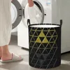 Laundry Bags A Link Between Triforces Foldable Baskets Dirty Clothes Toys Sundries Storage Basket Home Organizer Large Waterproof Bag