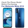 2/4pcs Заполненное стекло для Motorola Moto G14 Стекло -защитная пленка для защиты экрана