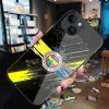 T-Turkey Fenerbahce-e Téléphone pour iPhone 15 14 13 12 11 XR XS XSMAX 8 7 Plus Mini Pro MAX Black Glass Phone Cover