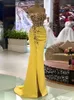 2024 Sexy lovertjes Avondjurken Mouwloze zijspleute Trumpet Prom Sweetherat Womans Formele feestvestido de Fiesta 240401