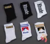 Lettre simple de haute qualité Coton Américain de la rue American Men and Women Rhude Couple In-Tube Socks 2022 Elite Branded9448905