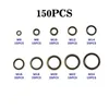 100/150/240pcs 본드 세탁기 금속 고무 오일 배수 플러그 개스킷 착용 M6 M8 M10 M12 M14 M16 결합 된 와셔 밀봉 링