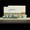 Teaware -sets Magnetisch Engels Design Tea Set Minimalistisch Matcha Roterend Festival Ceramic Travel Porselein TE JAPONES TEAWARES